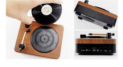 Creative Vinyl Record Bluetooth Mini Speaker