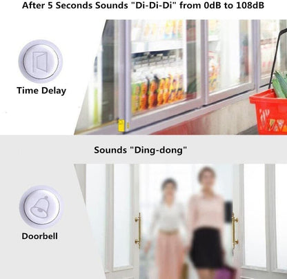 Door Closing Bell Reminder Burglar Alarm Household